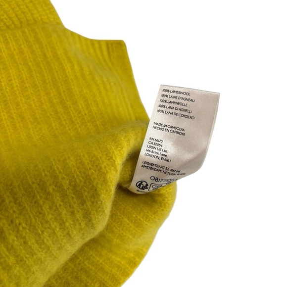 Anthropologie Yellow Short Sleeve Top - Picture 6 of 6